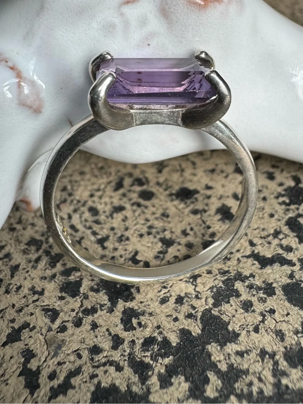 Amethyst Statement Ring NWOT